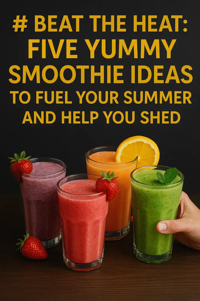 Five Yummy Smoothie Ideas to Fuel Your Summer and Support Your Shedding: # Beat the Heat