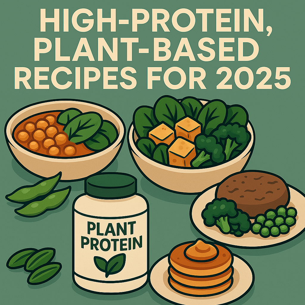 High-protein, plant-based recipes for 2025: