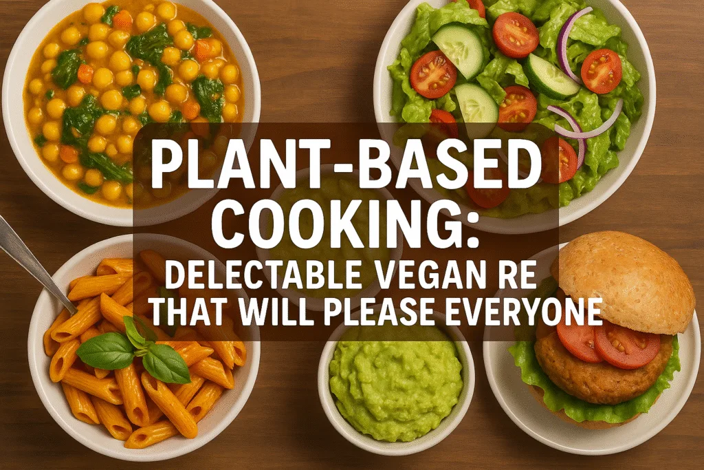 Plant-Based Cooking: Delectable Vegan Recipes That Will Please Everyone